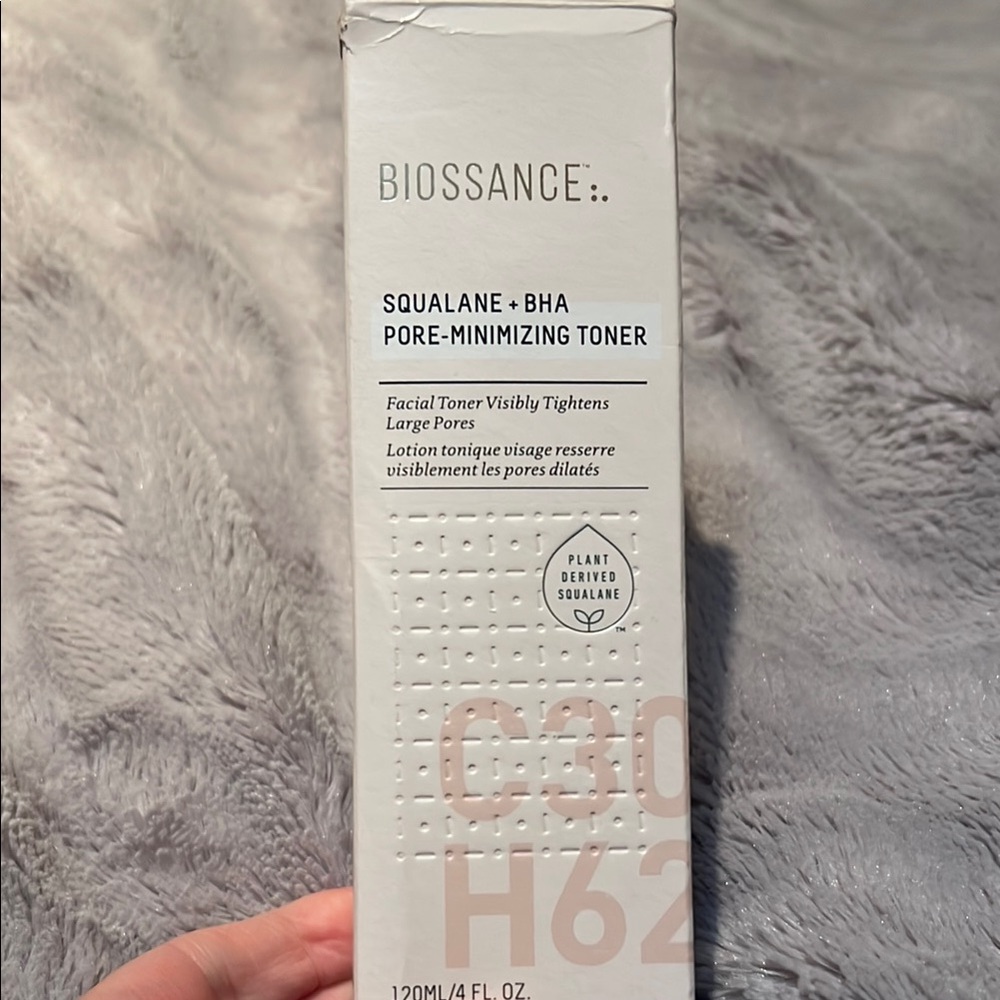 Biossance Squalane + BHA Pore-Minimizing Toner - White
